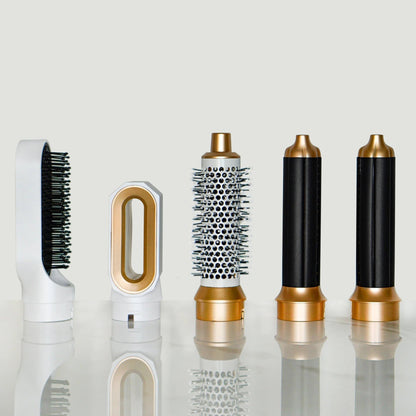 5 in 1 Naelyse Hair Dryer - Hot Air Brush & Curler